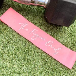 the figure pink resistance band
