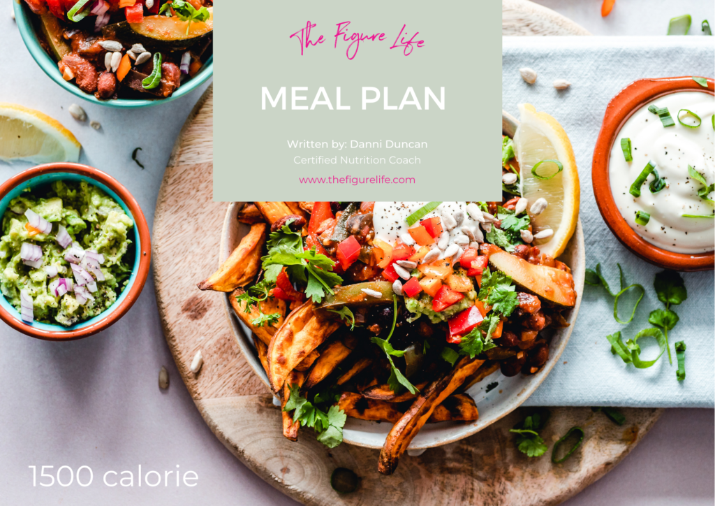 Meal Plans by The Figure Life 1500 Calorie 8 Week Meal Plan